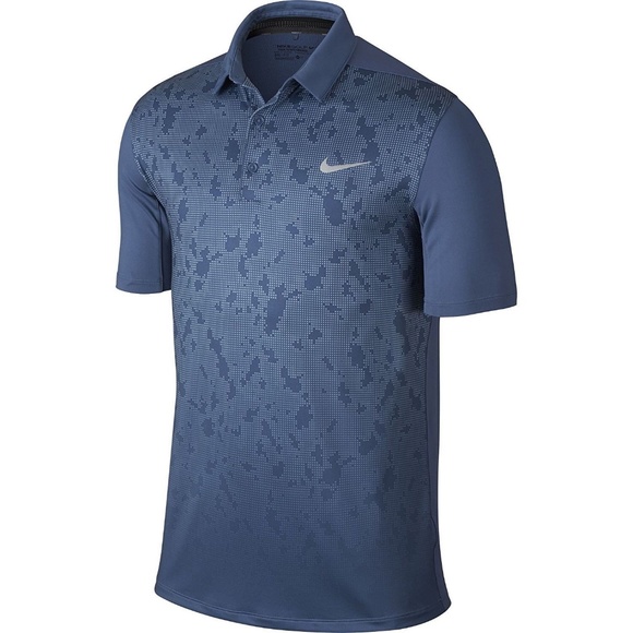 nike men's camo golf polo